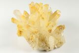 Mango Quartz Crystal Cluster - Cabiche, Colombia #188375-3